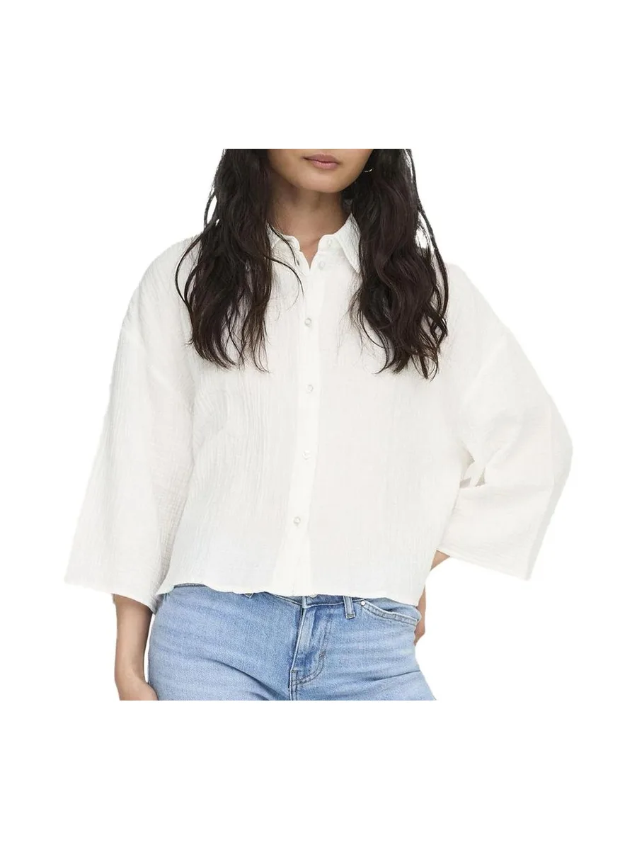 Chemise Blanches Femme JDY Theis Life 3/4 1