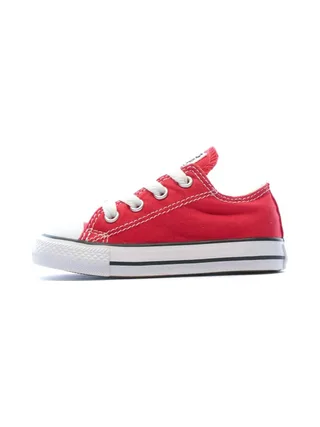 Baskets Rouge Bébé Converse All Star 7J236C 1