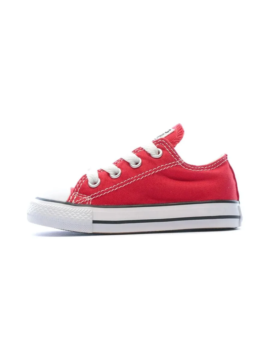 Baskets Rouge Bébé Converse All Star 7J236C 2