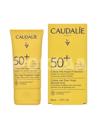 Caudalie Vinosun Protect Cream SPF50+ 50ml - High Protection 1