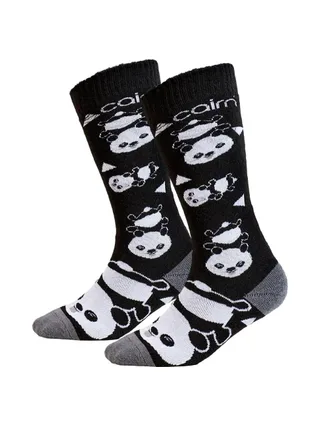 x2 Paires de Chaussettes Noires/Blanches Enfant Cairn Spirit 1