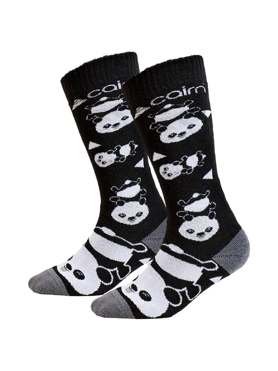 x2 Paires de Chaussettes Noires/Blanches Enfant Cairn Spirit 2