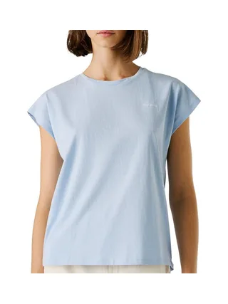 T-shirt Bleu Clair Femme Pepe jeans Bloom0 1