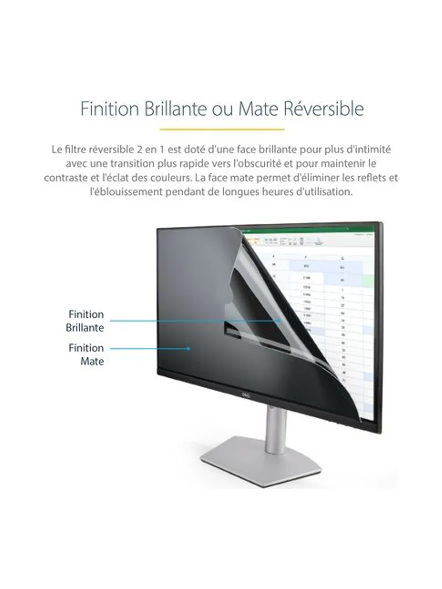 22" Computer Monitor Privacy Filter 10