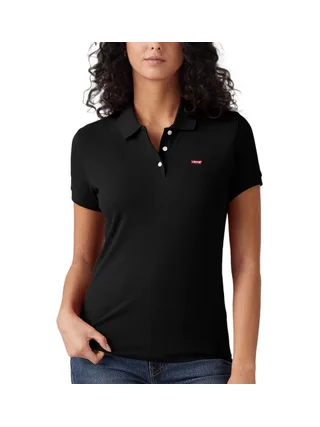 Polo Noir Femme Levi's Levis Hm 1