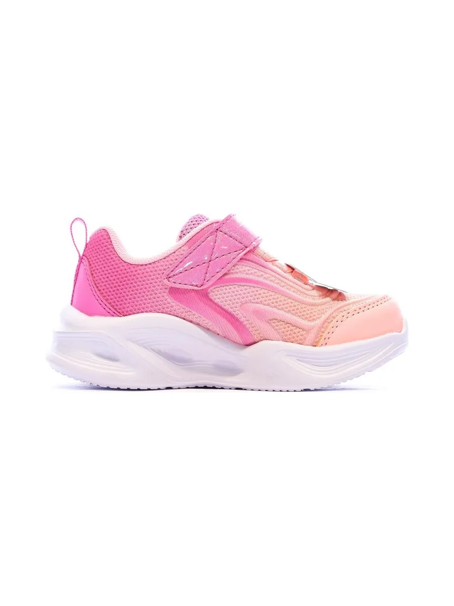 Baskets Rose Fille Skechers Sola Glow 3