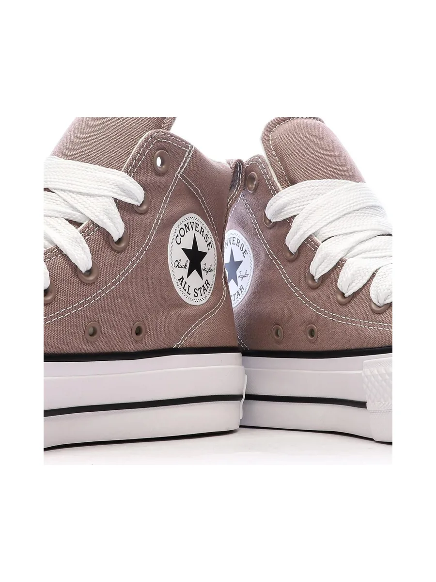 Baskets Taupe Femme Converse Chuck Taylor All Star Puff 8