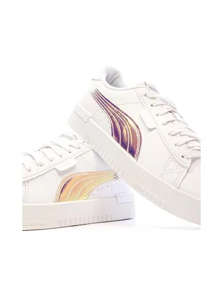 Baskets Blanc/Rose Fille/Femme Puma Jada Holo 7