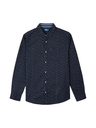Chemise Marine Homme TBS ENNIO 1