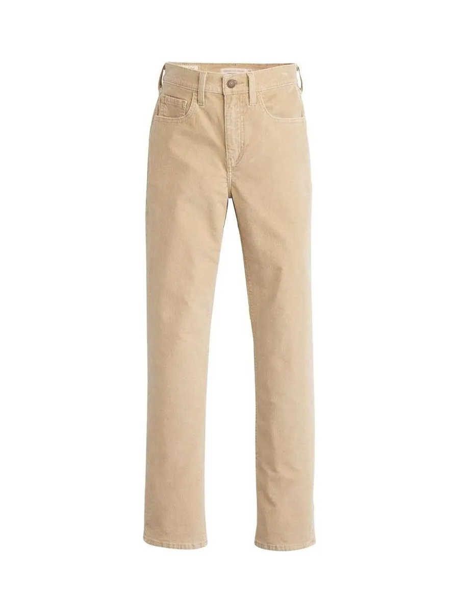 Jean 724 Beige Classique Femme Levi's High Rise Straight 18883 2