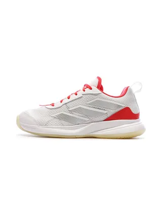 Chaussures de Tennis Blanc/Rouge Femme Adidas Avaflash 1