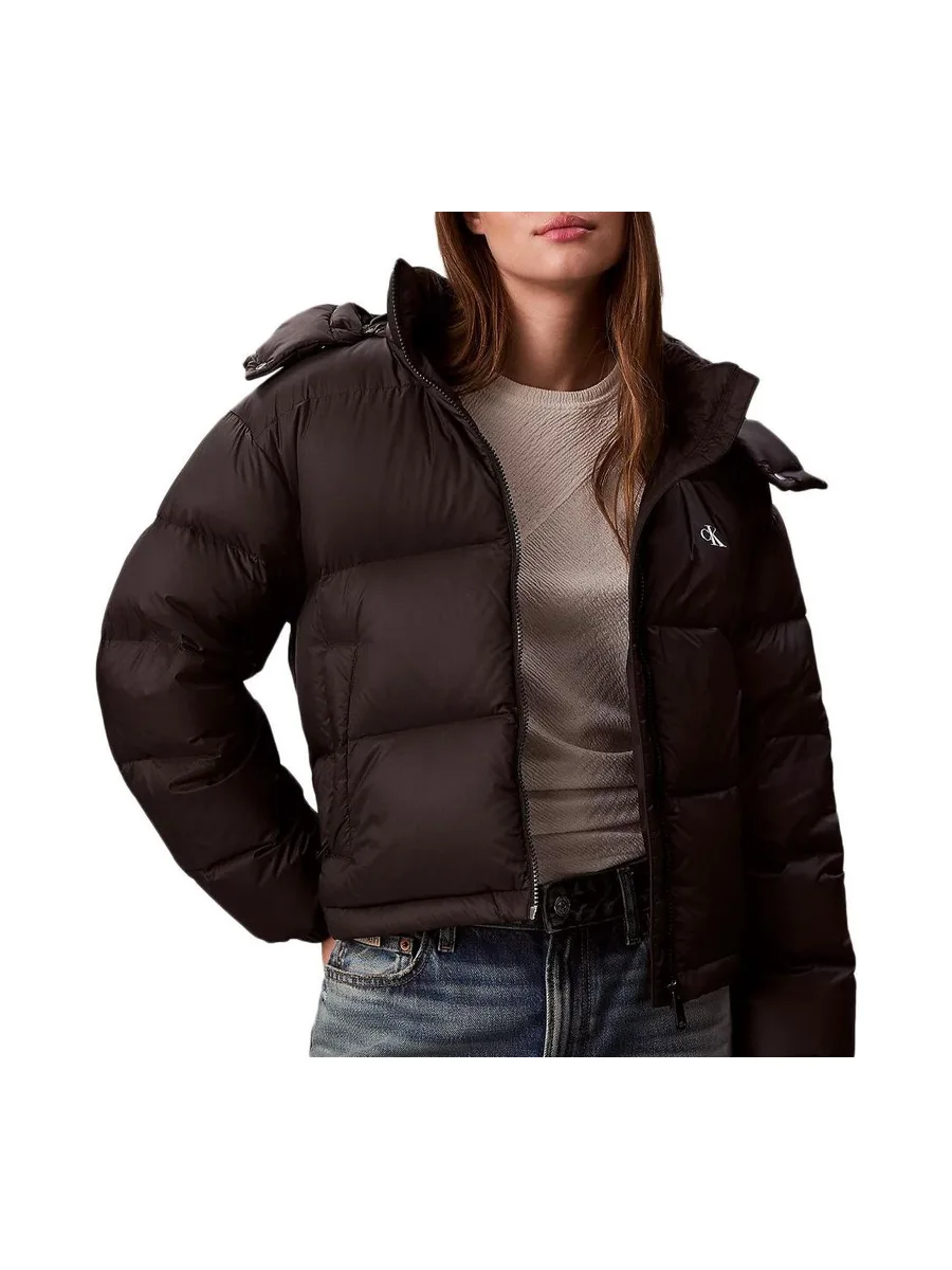 Doudoune Noire Femme Calvin Klein Jeans Essential Midweight 2