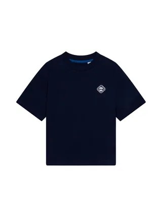 T-Shirt Marine Garçon TimberlandT60424 1
