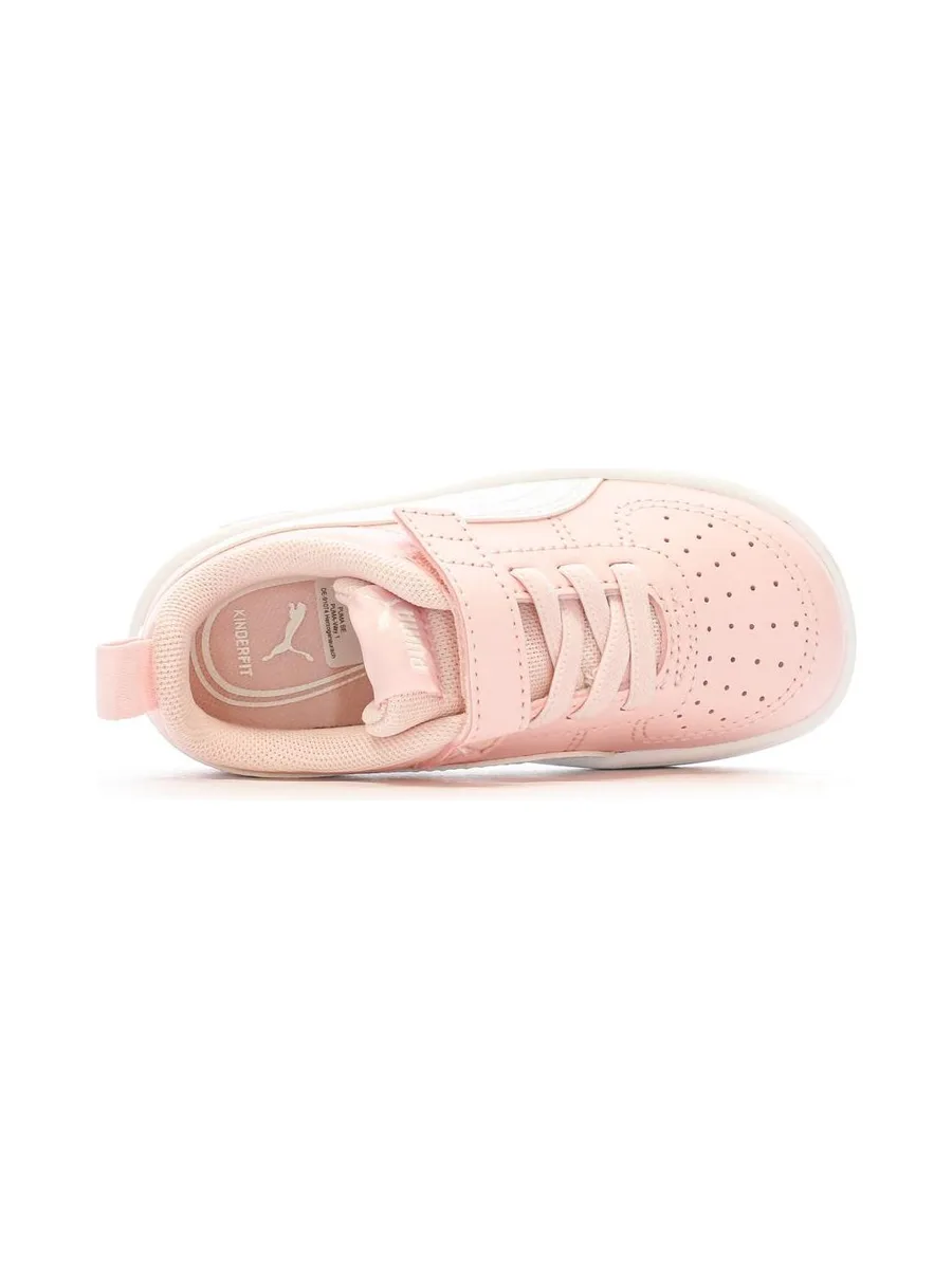 Baskets Rose/Blanche Fille Puma Rickie 5