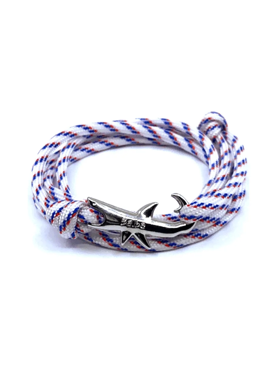 Bracelet Kléber blanc 5