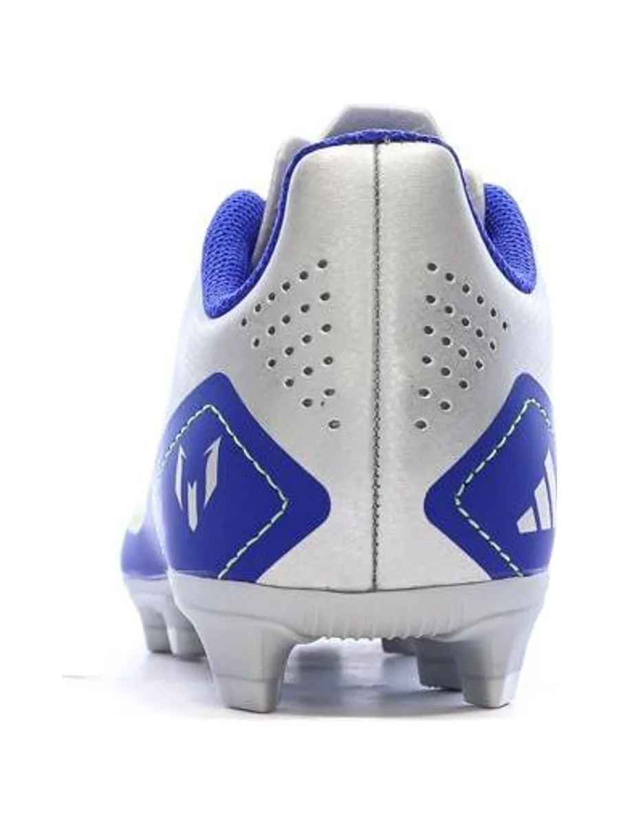 Chaussures de football Bleu/Gris Argent Garçon Adidas F50 Club 4