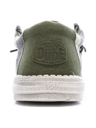 Chaussures Militaire Kaki Homme Hey Dude Camo 3