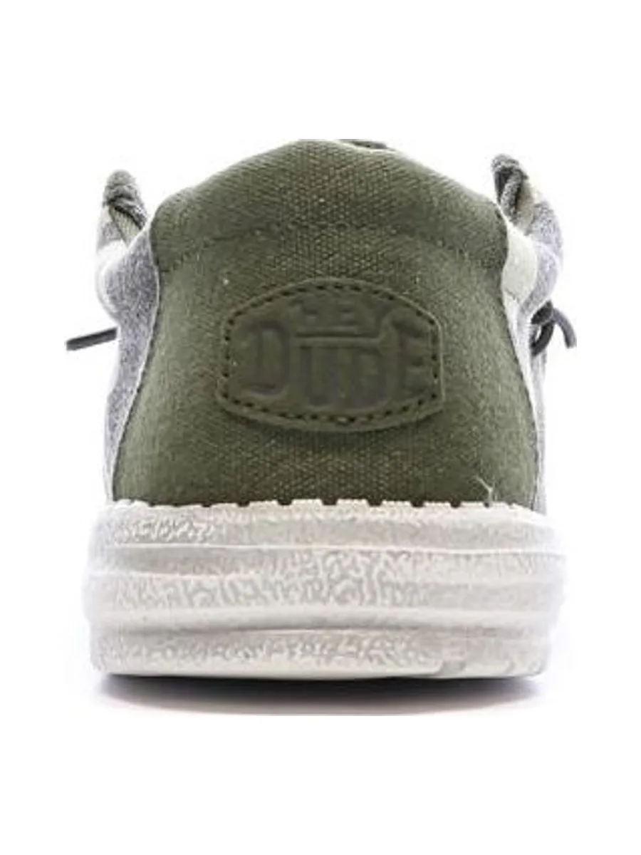 Chaussures Militaire Kaki Homme Hey Dude Camo 4