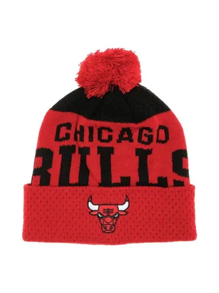 Chicago Bulls Bonnet Rouge/Noir Garçon NBA Collegiate 1