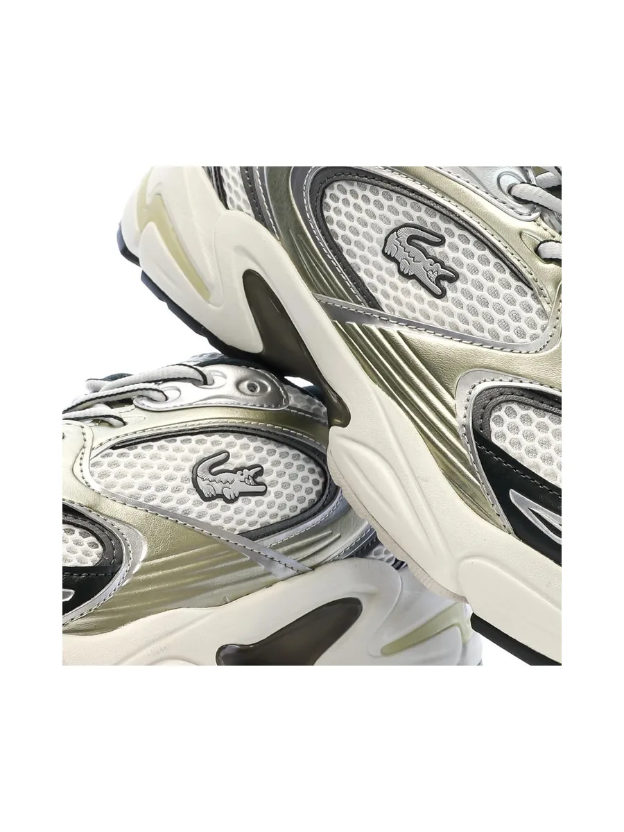 Baskets Blanc/Vert/Doré Homme Lacoste Storm 96 2k 7