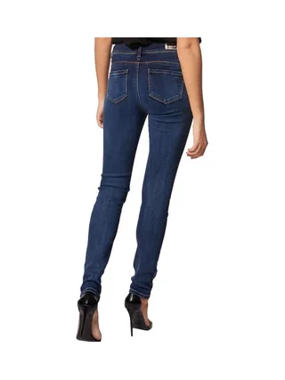 Jean Slim Bleu Femme Morgan POM 2