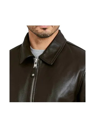 Blouson cuir Marron Homme Schott Mens Leather Pilot 3