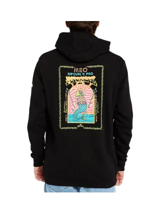Sweat à Capuche Noir Homme Rip Curl Meo Rip Curl Pro 2