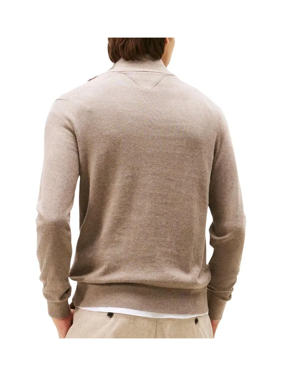 Pull Marron Homme Tommy Hilfiger Pima YBI 3