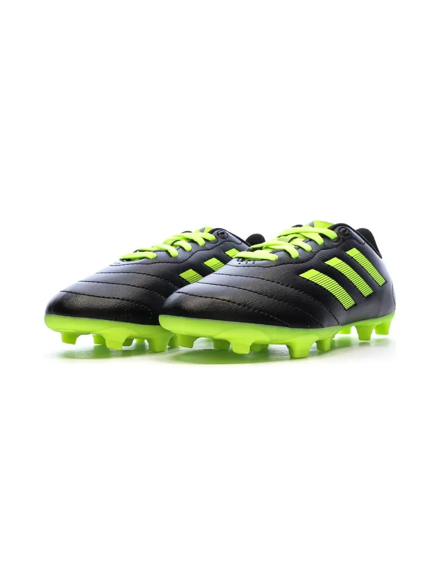 Chaussures de football Noir/Jaunes Garçon Adidas Goletto 7