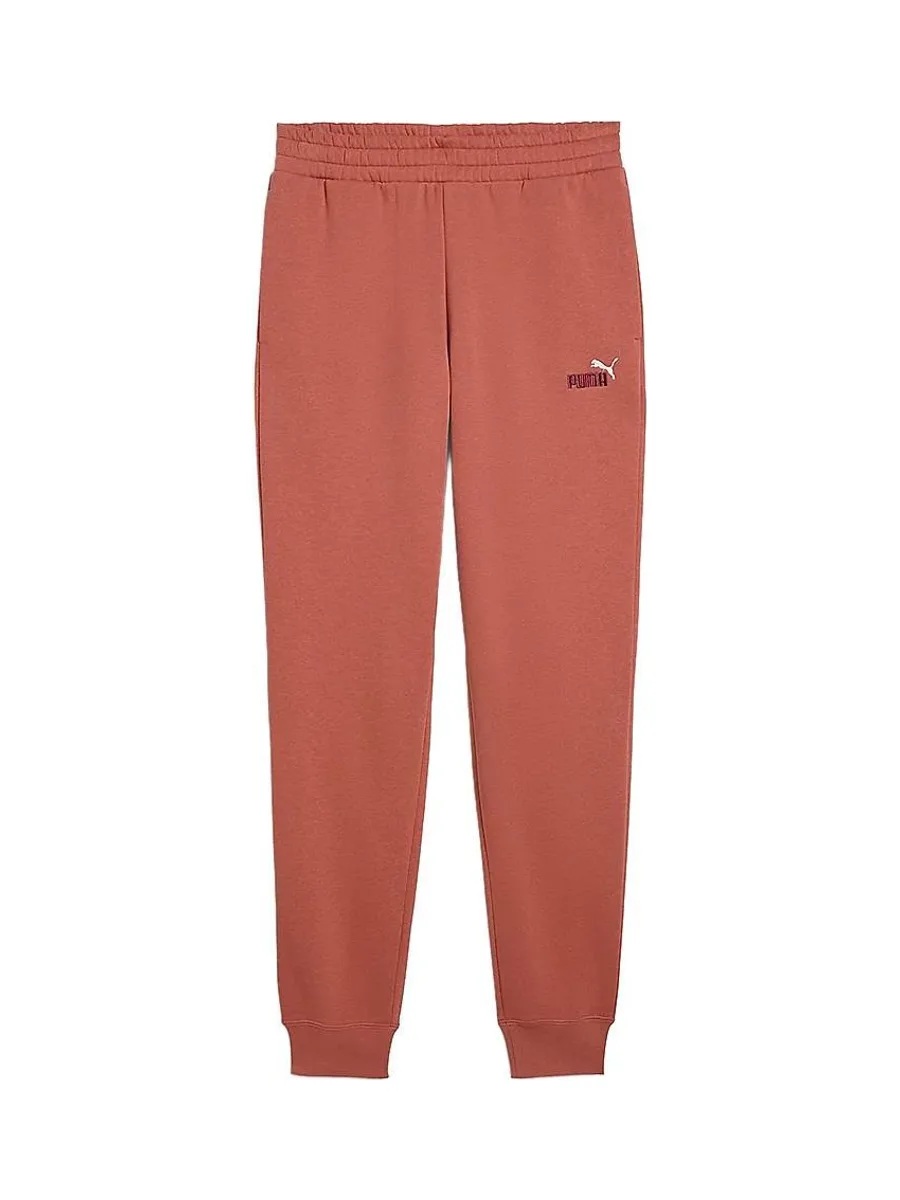 Jogging Rouge Homme Puma Logo Essentials 3