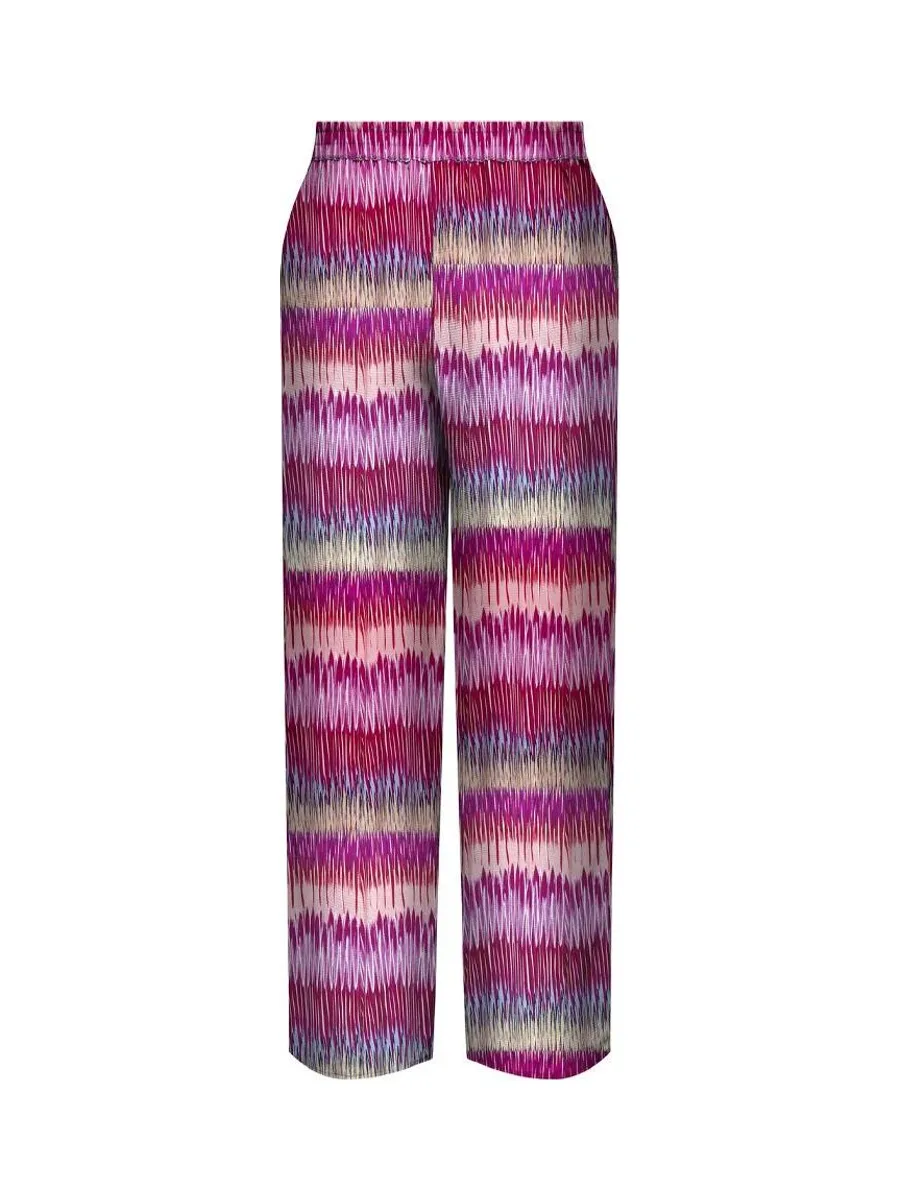 Pantalon Violet/Marine Femme Only Nova Life Palazzo 3