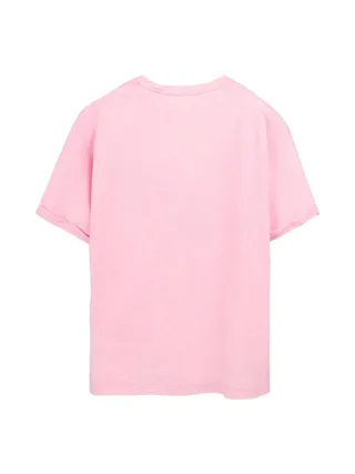 T-Shirt Rose Femme Teddy Smith Glitter 2
