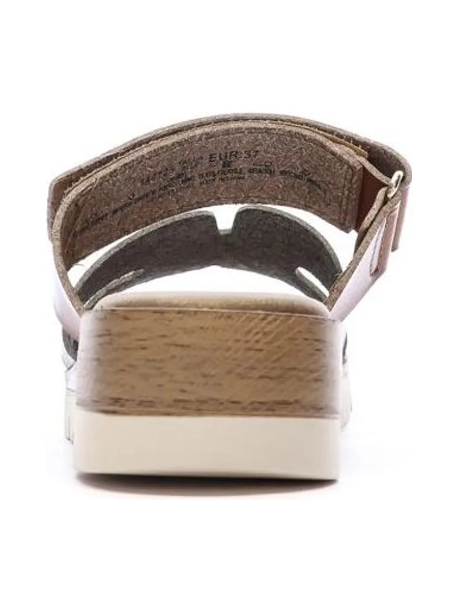 Sandales Kaki/Marron Femme Xti 144125 4
