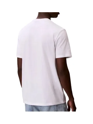 T-Shirt Blanc Homme Calvin Klein Jeans 30s Eu Wholesale 2