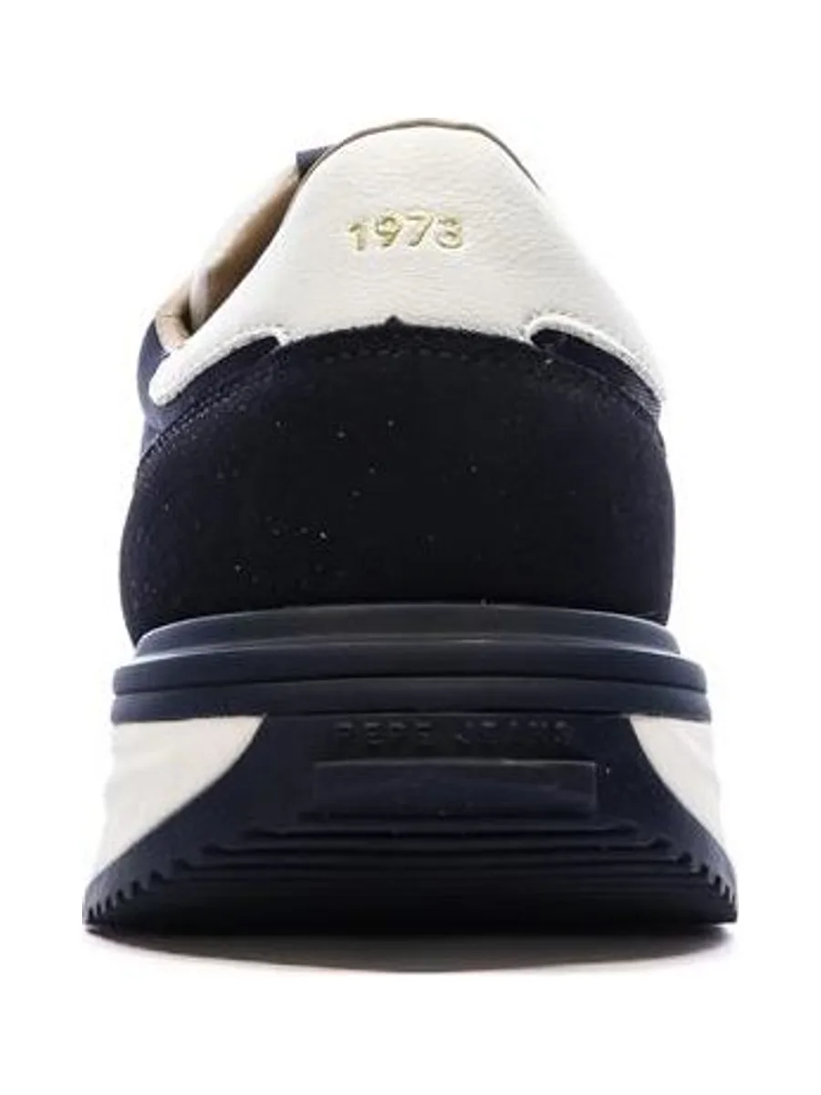 Baskets Blanches/Marines Homme Pepe jeans Buster 4