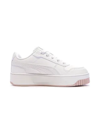 Baskets Blanches Fille Puma Carina 2