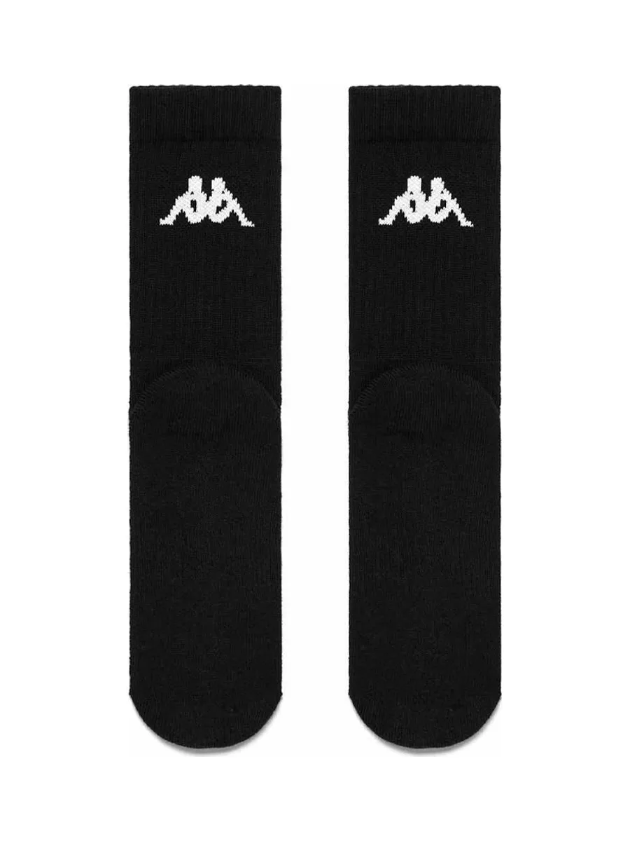 Chaussettes Noires Homme Kappa Alefo 4