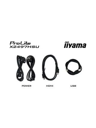 iiyama X2497HSU-B1 24" IPS LCD with 4-si 13