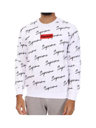 Sweat Blanc Homme Supreme Grip Alot 1