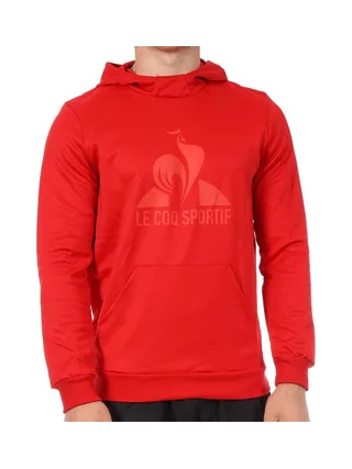 Sweat Rouge Homme Le Coq Sportif Hoody 1