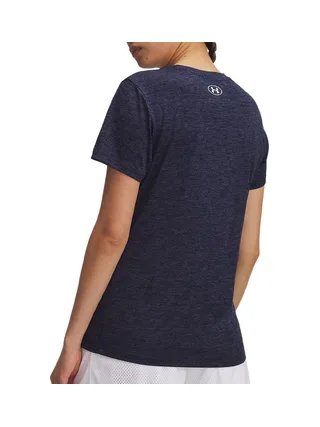 T-Shirt Marine Femme Under Armour Tech 2