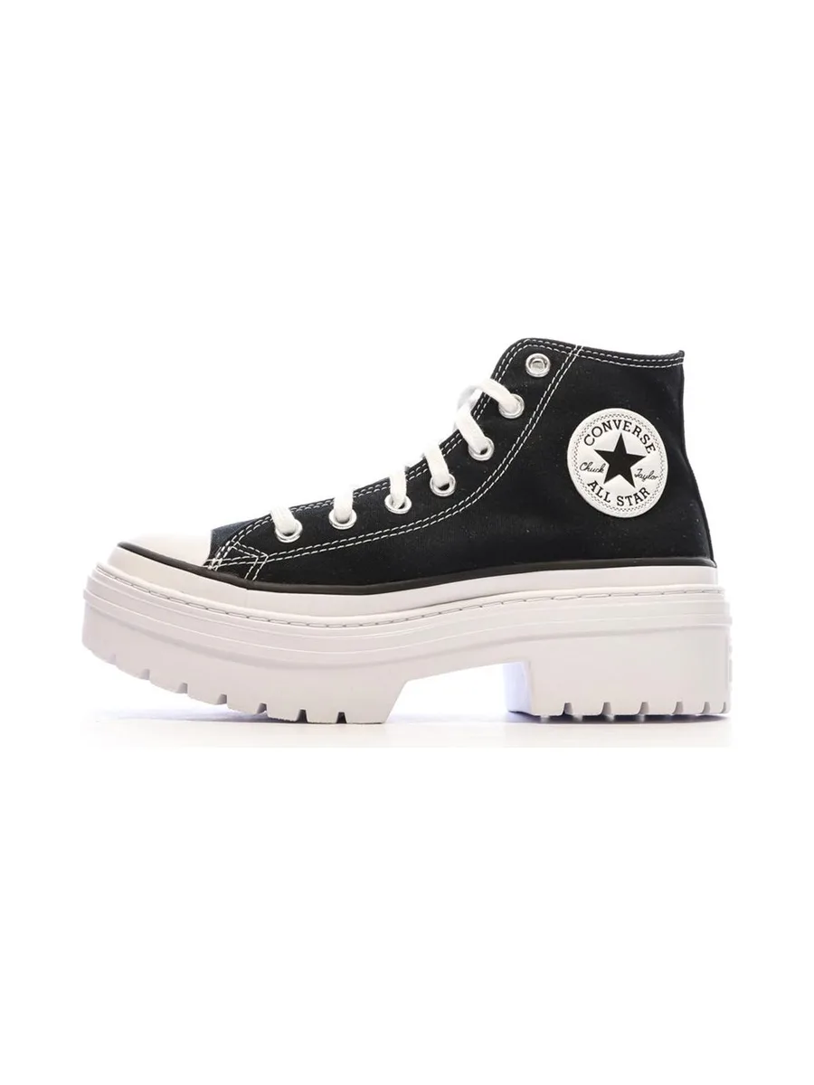 Baskets Noires Femme Converse All Star Lugged A08258C 2