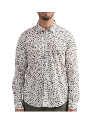 Chemise Blanches à fleurs Homme Sun Valley AESTA 1