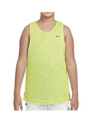 Maillot de Basketball Réversible Jaune/Noir Garçon/Fille Nike Reversible Jsy Tank 1