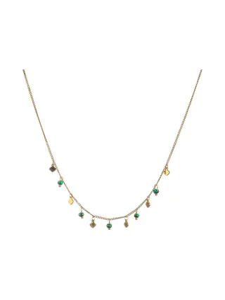 Collier Flora - Vert 1