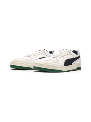 Baskets Blanc/Marine Homme Puma Slipstream Lo Varsit 6