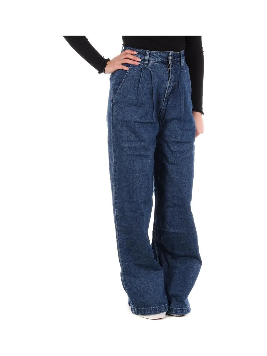 Jean Loose Bleu Femme Monday Premium 79 2