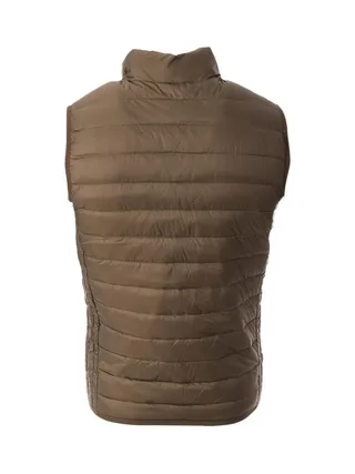 Doudoune Sans Manches Marron Clair Homme Schott OAKLANDVRS 2