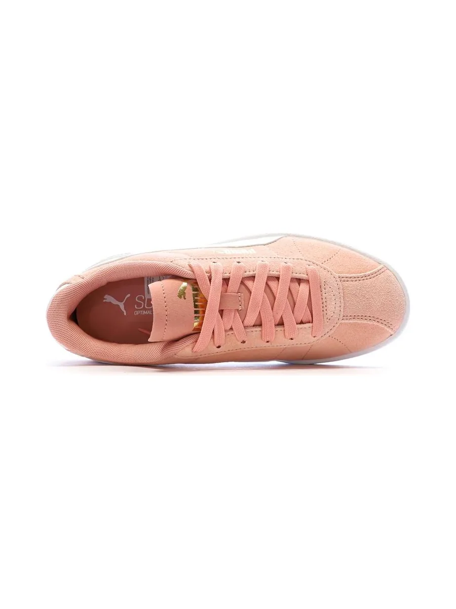 Baskets Rose Corail Fille Puma Club 5