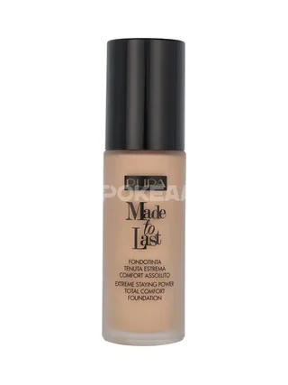 Pupa Made To Last Total Comfort Foundation SPF10 30ml - #020 Light Beige 2